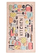 Chilai Home Covor de bucatarie antiderapant 80x150 cm Happy Lunch