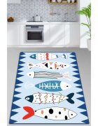 Chilai Home Covor de bucatarie antiderapant 80x150 cm Le Poisson