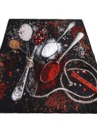 Chilai Home Covor de bucatarie antiderapant 80x150 cm Spice Black