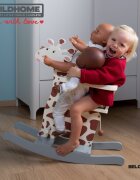 Childhome Balansoar Girafa 12-30 luni MDF ecrugri