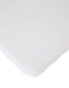 Childhome Cearsaf saltea 75x95 cm Tricot Alb