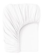 Childhome Cearsaf saltea 90x200 cm Jerse alb