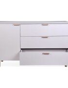 Childhome Comoda Clay 137x77x98 cm cu masa de infasat
