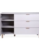 Childhome Comoda Clay 137x77x98 cm cu masa de infasat