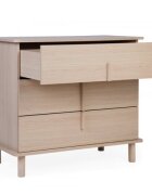 Childhome Comoda Nordica Natural cu masa de infasat 85x50x95 cm
