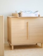 Childhome Comoda Nordica Natural cu masa de infasat 85x50x95 cm