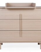 Childhome Comoda Nordica Natural cu masa de infasat 85x50x95 cm
