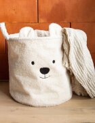 Childhome Cos depozitare 40x40x40 cm Teddy alb