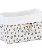 Childhome Cos depozitare panza 32x20x20 cm Leopard