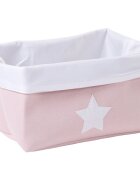 Childhome Cos depozitare panza 32x20x20 cm Roz