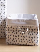 Childhome Cos depozitare panza 32x32x29 cm Leopard