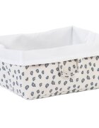 Childhome Cos depozitare panza 40x30x20 cm Leopard