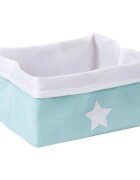 Childhome Cos depozitare panza 40x30x20 cm Menta