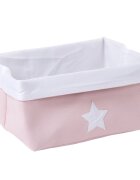 Childhome Cos depozitare panza 40x30x20 cm Roz