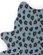 Childhome Covor bumbac 145x160 cm Leopard albastru