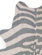 Childhome Covor bumbac 145x160 cm Zebra gri