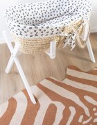 Childhome Covor bumbac 145x160 cm Zebra nude