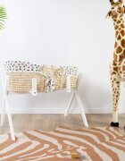 Childhome Covor bumbac 145x160 cm Zebra nude
