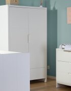 Childhome Dulap Quadro White 110x58x185 cm MDF Alb