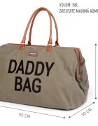 Childhome Geanta de infasat Daddy Bag kaki