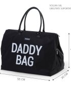 Childhome Geanta de infasat Daddy Bag Negru