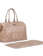Childhome Geanta de infasat matlasata Mommy Bag bej