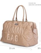 Childhome Geanta de infasat matlasata Mommy Bag bej