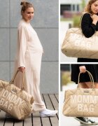 Childhome Geanta de infasat matlasata Mommy Bag bej