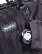 Childhome Geanta de infasat matlasata Mommy Bag negru