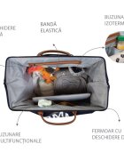 Childhome Geanta de infasat Mommy Bag bleumarin