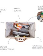 Childhome Geanta de infasat Mommy Bag ecru
