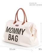 Childhome Geanta de infasat Mommy Bag ecru