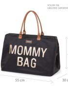 Childhome Geanta de infasat Mommy Bag negru