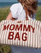 Childhome Geanta de infasat Mommy Bag nude alb