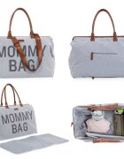 Childhome Geanta de infasat Mommy Bag Panza Oxford gri