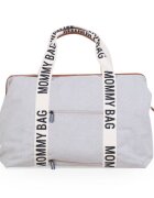 Childhome Geanta de infasat Mommy Bag Signature alb