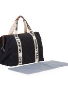 Childhome Geanta de infasat Mommy Bag Signature Negru