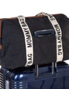 Childhome Geanta de infasat Mommy Bag Signature Negru