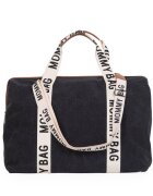 Childhome Geanta de infasat Mommy Bag Signature Negru