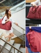 Childhome Geanta de infasat Mommy Bag Signature Urban burgundy