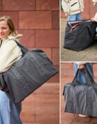 Childhome Geanta de infasat Mommy Bag Signature Urban dark grey