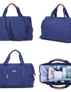 Childhome Geanta de infasat Mommy Bag Signature Urban navy