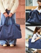 Childhome Geanta de infasat Mommy Bag Signature Urban navy