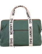 Childhome Geanta de infasat Mommy Bag Signature verde