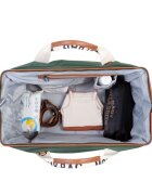 Childhome Geanta de infasat Mommy Bag Signature verde