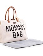 Childhome Geanta de infasat Mommy Bag teddy ecru