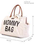 Childhome Geanta de infasat Mommy Bag teddy ecru