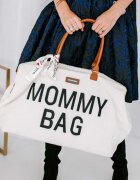 Childhome Geanta de infasat Mommy Bag teddy ecru
