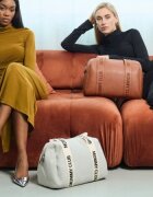 Childhome Geanta de infasat mommy club piele maro