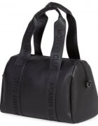 Childhome Geanta de infasat Mommy Club piele PU negru